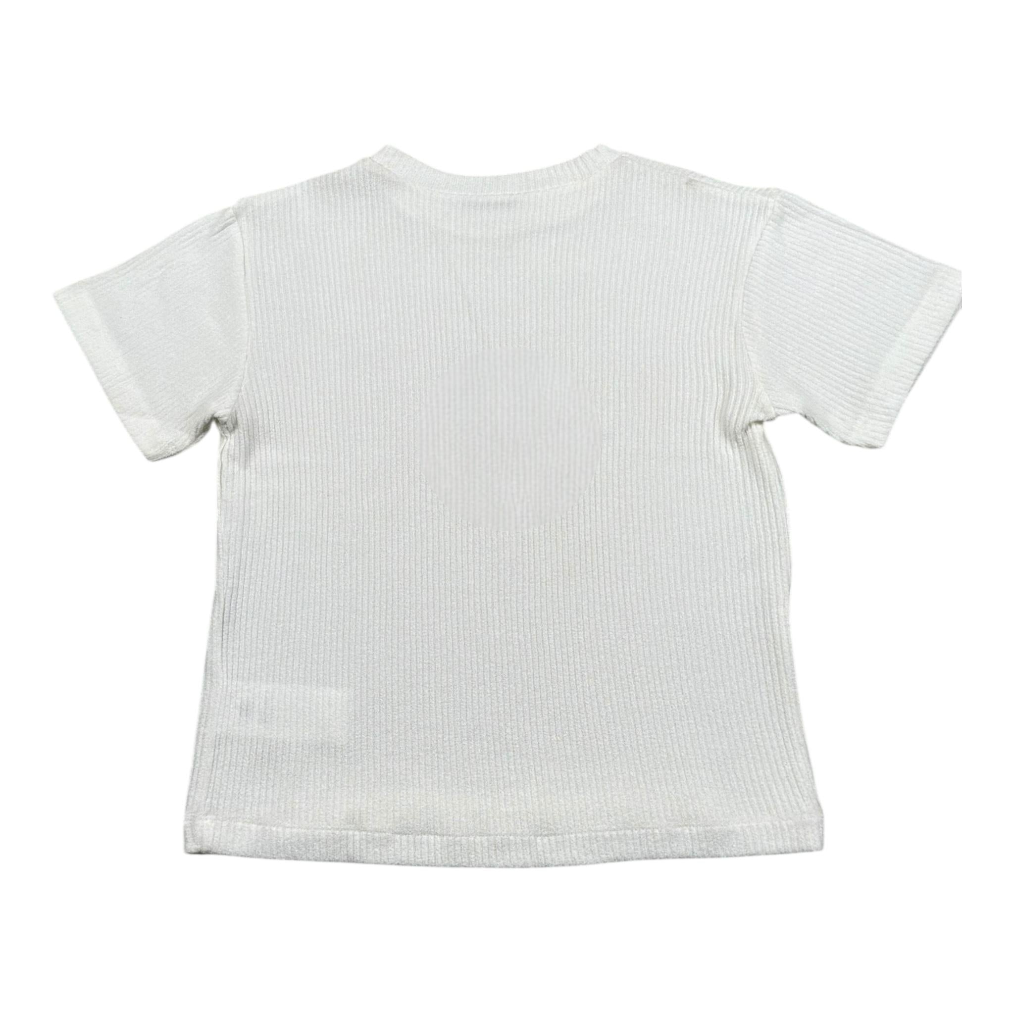 Paolo Pecora T-Shirt Girocollo Tinta Unita per Bambino PP3968X PANNA PAOLO PECORA 