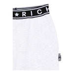 John Richmond Pantalone In Tuta Tinta Unita con Elastico Logato per Bambina RGP25110PA GRIGIO JOHN RICHMOND 