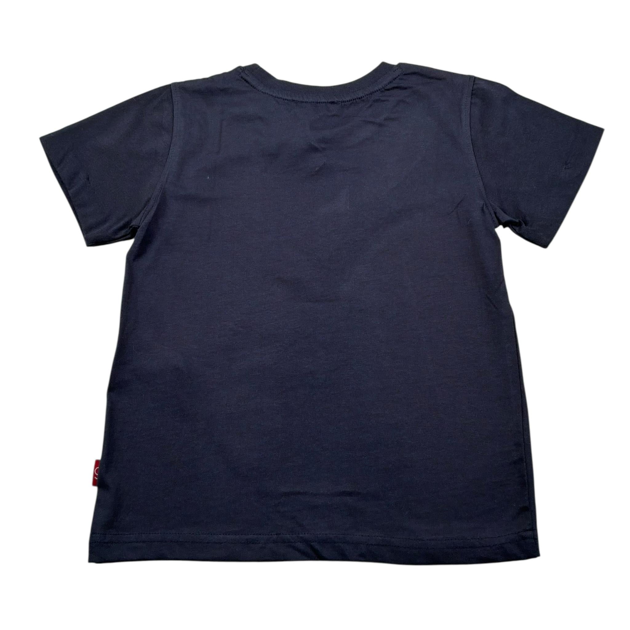 Siviglia T-Shirt Girocollo Tinta Unita con Stampa per Bambino SVJTS17208 BLU SIVIGLIA 