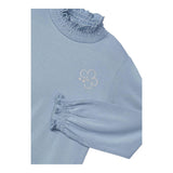 MAYORAL shirt mezzocollo tinta unita con brillantini Azzurro per Bambina 145X AZZURRO MAYORAL 