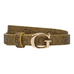 GUESS cintura tinta unita con logo Beige per Bambina J4BZ52WFMF0 BEIGE GUESS 