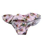 Saint Barth Costume Modello Slip con Rouches-Fascia per Neonata 00637L ROSA SAINT BARTH 