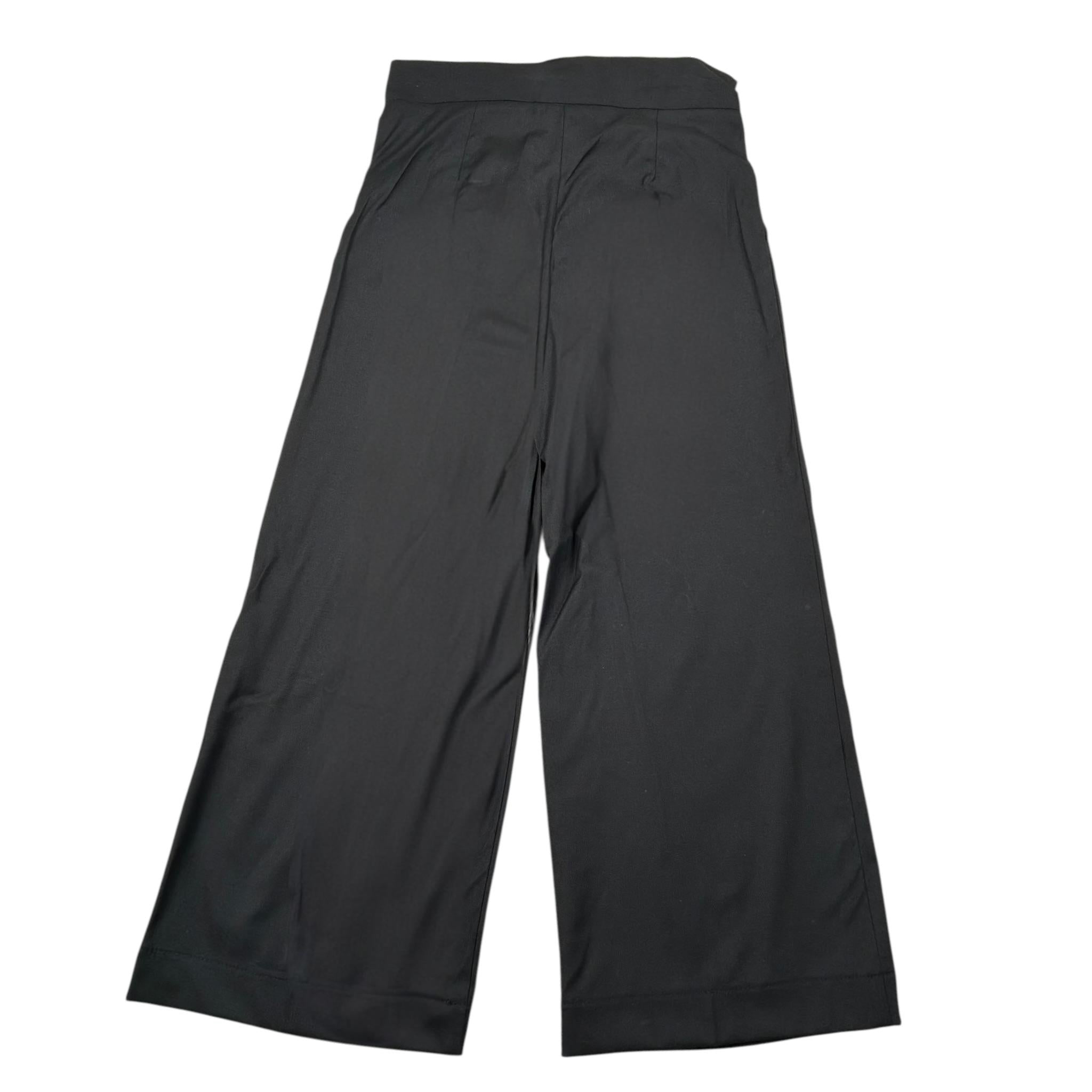 Elisabetta Franchi Pantalone Tinta Unita Modello Palazzo per Bambina EFPA228 NERO ELISABETTA FRANCHI 