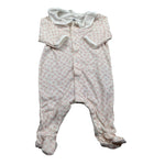 Petit Bateau Tutina Manica Lunga Tinta Uita Stampa Fantasia Panna per Neonata A09G701420 PANNA PETIT BATEAU 