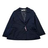 Vicolo Giacca tinta unita Glitterao Blu per Bambina 3141J1216 BLU VICOLO 