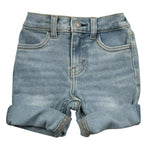 Levi'S Bermuda In Denim Tinta Unita con Elastico In Vita per Neonato 6EL347 AZZURRO LEVI'S 