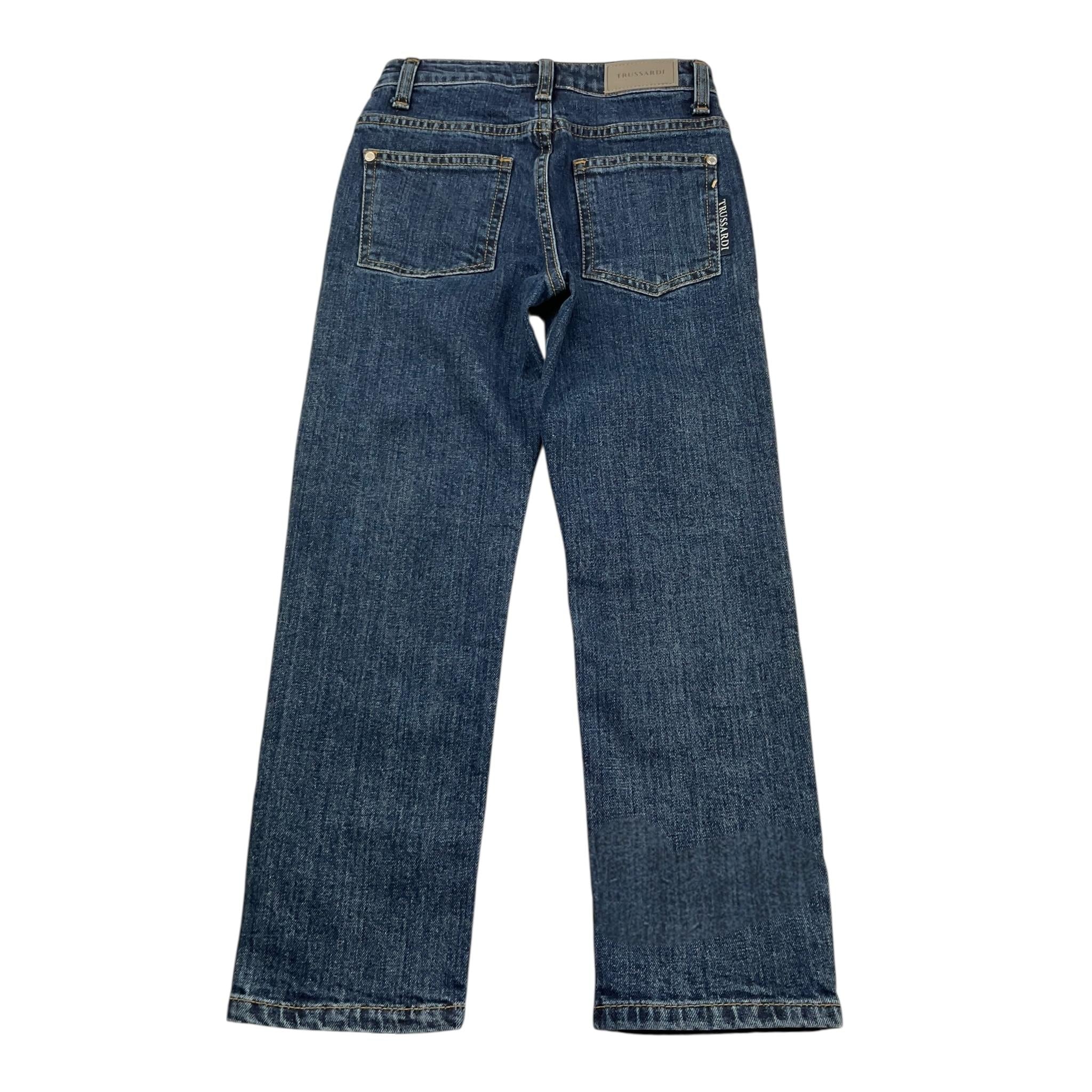 Trussardi Jeans Tinta Unita con Girovita Regolabile per Bambino TBP25173JE BLU TRUSSARDI 