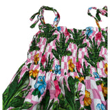 Saint Barth Tuta Bretelline Stampa Fantasia Multicolor per Bambina AQBT MULTICOLOR SAINT BARTH 