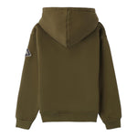 ROY ROGER'S felpa chiusa con cappuccio tinta unita con stampa logo Verde per Bambino RA136 VERDE ROY ROGER'S 