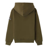 ROY ROGER'S felpa chiusa con cappuccio tinta unita con stampa logo Verde per Bambino RA136 VERDE ROY ROGER'S 