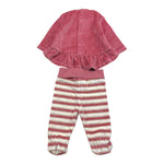 MAYORAL completo 2pz maglia-ghettina fantasia a righe Rosa per Neonata 2505 ROSA MAYORAL 