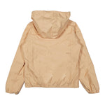 K-Way Giubbino Reversibile Bicolore con Cappuccio per Bambina K41337WX BIANCO/ARANCIONE K-WAY 