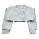 I Delfi Coprispalle Tinta Unita per Neonato 24A4580 BIANCO I DELFI 