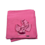 Cnd Coperta Tinta Unita con Fiocco per Neonata 55725010 FUXIA CND 
