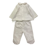 LE BEBE' completo 2pz maglia-ghettina Bianco per Neonata LBG5945 BIANCO LE BEBE' 