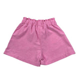 Malvi & Co Short Tinta Unita con Elastico In Vita per Bambina S25M032SHLC ROSA MALVI & CO 