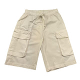 Zhoe & Tobiah Bermuda Tinta Unita con Elastico In Vita per Bambino J&P14M PANNA ZHOE & TOBIAH 