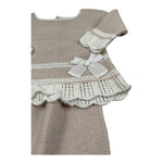 Paz Rodriguez Completo 2 Pezzi Maglia-Ghettina Tinta Unita per Neonata 00342369 BIEGE PAZ RODRIGUEZ 