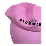 John Richmond Cappello con Visiera Tinta Unita con Logo per Bambina RGP26027BT ROSA JOHN RICHMOND 