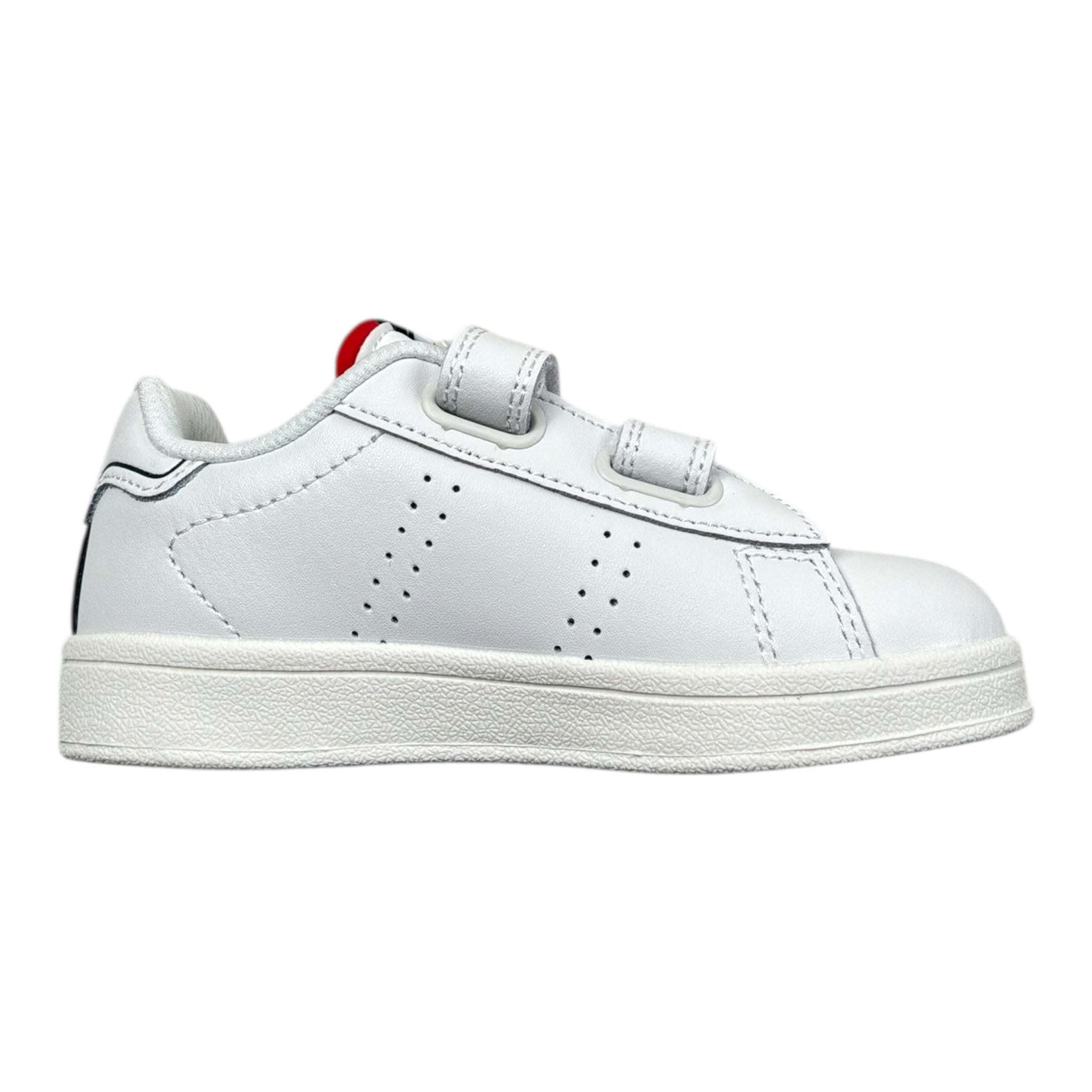 Pepe Feamo Sneakers Tinta Unita con Strappi per Bambino PBS00002 BIANCO PEPE JEANS 