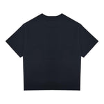 Emporio Armani T-Shirt Girocollo Tinta Unita con Logo per Bambina 3D4TJ6 BLU EMPORIO ARMANI 
