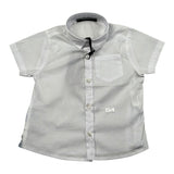 Daniele Alessandrini Camicia Manica Lunga Tinta Unita con Taschino per Neonato 1296C00028 BIANCO DANIELE ALESSANDRINI 