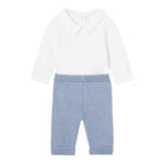 MAYORAL completo 3pz body-cardigan-pantalone Azzurro per Neonato 2516 AZZURRO MAYORAL 