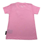 John Richmond T-Shirt Girocollo Tinta Unita con Stampa per Bambina RIP2500TSJ ROSA JOHN RICHMOND 