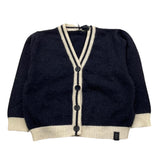 FAY cardigan tinta unita con profili in contrasto Blu per Neonato FT9000 BLU FAY 