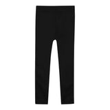 Michael Kors Leggins tinta unita con Profili Logati Nero per Bambina R30408 NERO MICHAEL KORS 