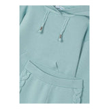 MAYORAL completo 2 pezzi felpa-pantalone tinta unita Verde acqua per Neonata 4552X VERDE ACQUA MAYORAL 