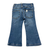 Liu Jo Jeans Tinta Unita con Girovita Regolabile per Bambina KA5067 BLU LIU JO 