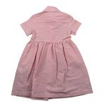 Il Gufo Abito Mezza Manica Tinta Unita con Fantasia A Righe per Neonata P25VM780C1080N BIANCO/ROSA IL GUFO 