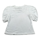 J'Aime' T-Shirt Girocollo tinta unita Bianco per Bambina 4522G BIANCO J'AIME' 