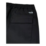 Paolo Pecora Bermuda Tinta Unita con Elastico In Vita per Bambino PP4326 NERO PAOLO PECORA 