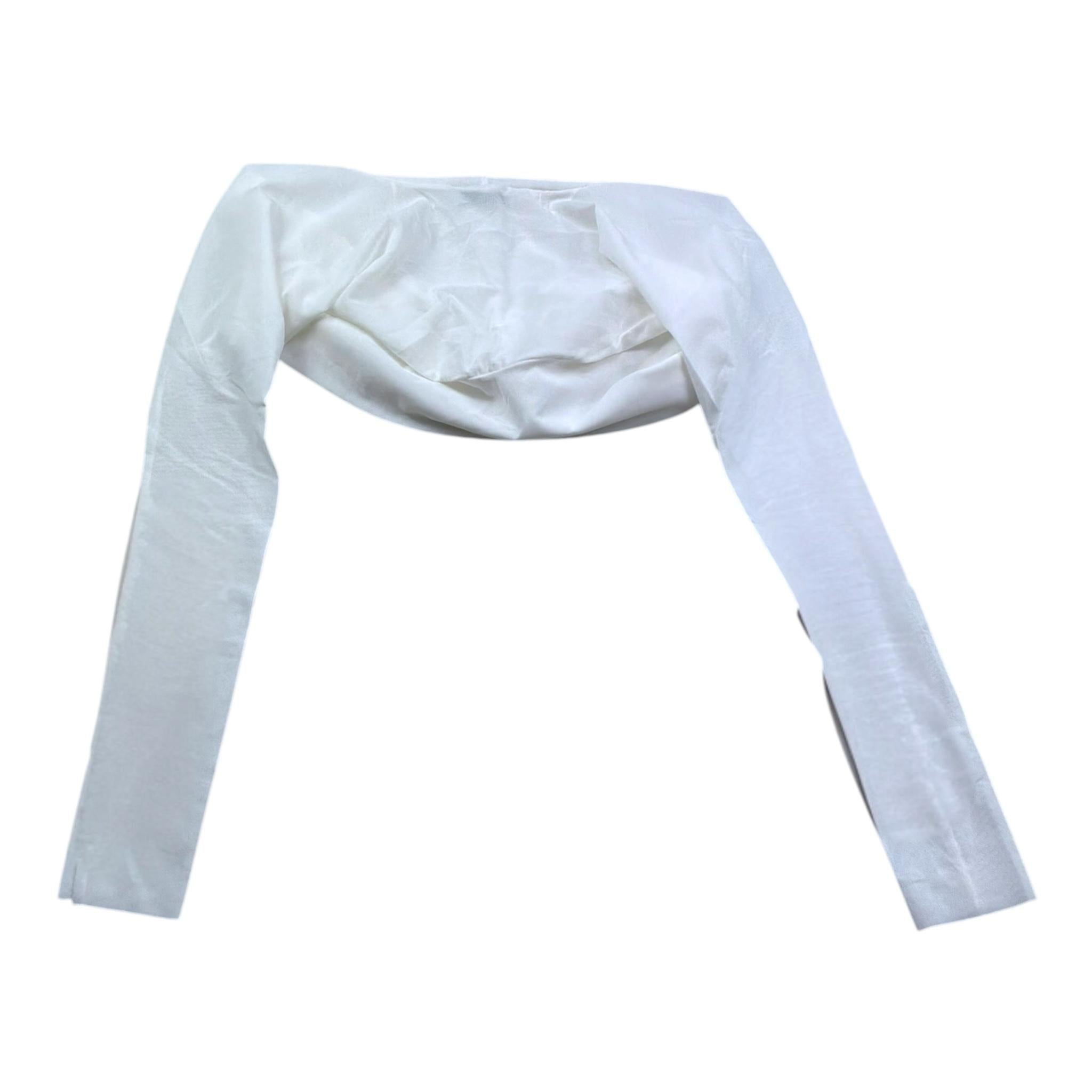 Petit Coprispalle Tinta Unita Velato per Bambina P1213283P BIANCO PETIT 