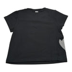 Liu Jo T-Shirt Girocollo Tinta Unita con Applicazione per Bambina GA5067XXXX NERO LIU JO 