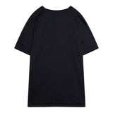 Emporio Armani T-Shirt Girocollo Tinta Unita con Logo per Bambino EB000170 NERO EMPORIO ARMANI 
