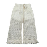 Lalalu' Pantalone Tinta Unita Traforato per Neonata PTL80PBX BEIGE LALALU' 