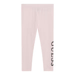 Guess Leggins Tinta Unita con Logo per Neonata K3YB0182K0 ROSA GUESS 