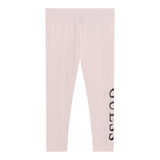Guess Leggins Tinta Unita con Logo per Neonata K3YB0182K0 ROSA GUESS 