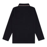 Emporio Armani Polo Tinta Unita con Bottoni per Bambino 8N4FB5 NERO EMPORIO ARMANI 