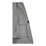 YES LONDON pantalone tinta unita con elastico in vita Grigio per Bambino JR3053 GRIGIO YES LONDON 