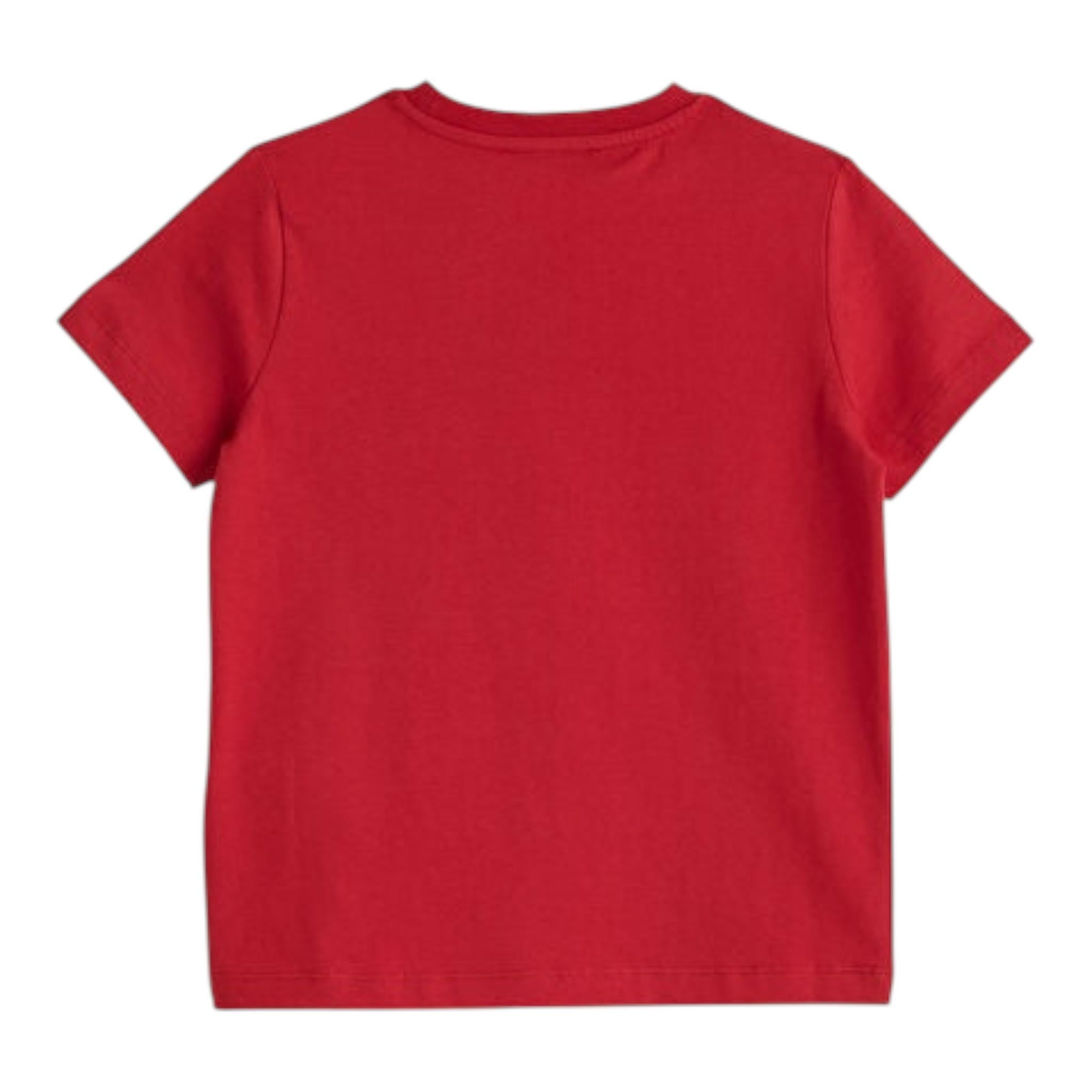 Iceberg T-Shirt Girocollo Tinta Unita con Stampa per Bambino TSICE5126JX ROSSO ICEBERG 