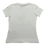 Manila Grace T-Shirt Girocollo Tinta Unita con Stampa per Bambina 310TMBS25 BIANCO MANILA GRACE 