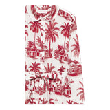 Saint Barth Abito Manica Lunga Stampa Fantasia per Bambina PIH000104 BIANCO/ROSSO SAINT BARTH 