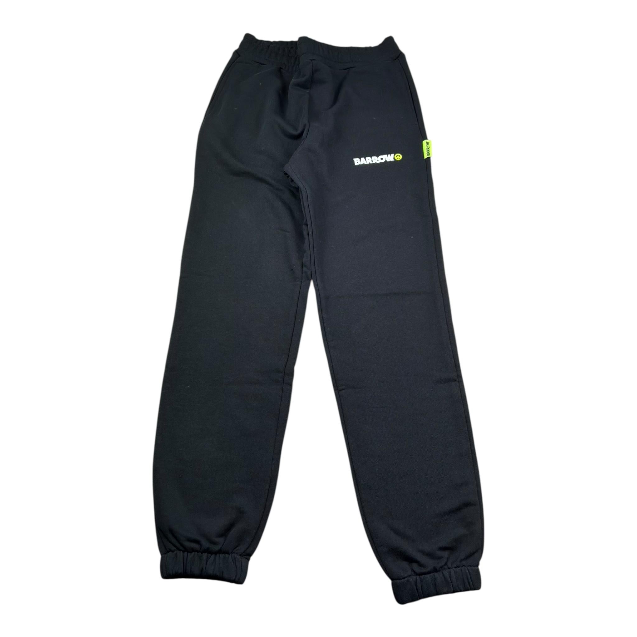 Disclaimer Pantalone Modello Tuta Tinta Unita con Logo per Bambino S58BKJUFP081 NERO DISCLAIMER 