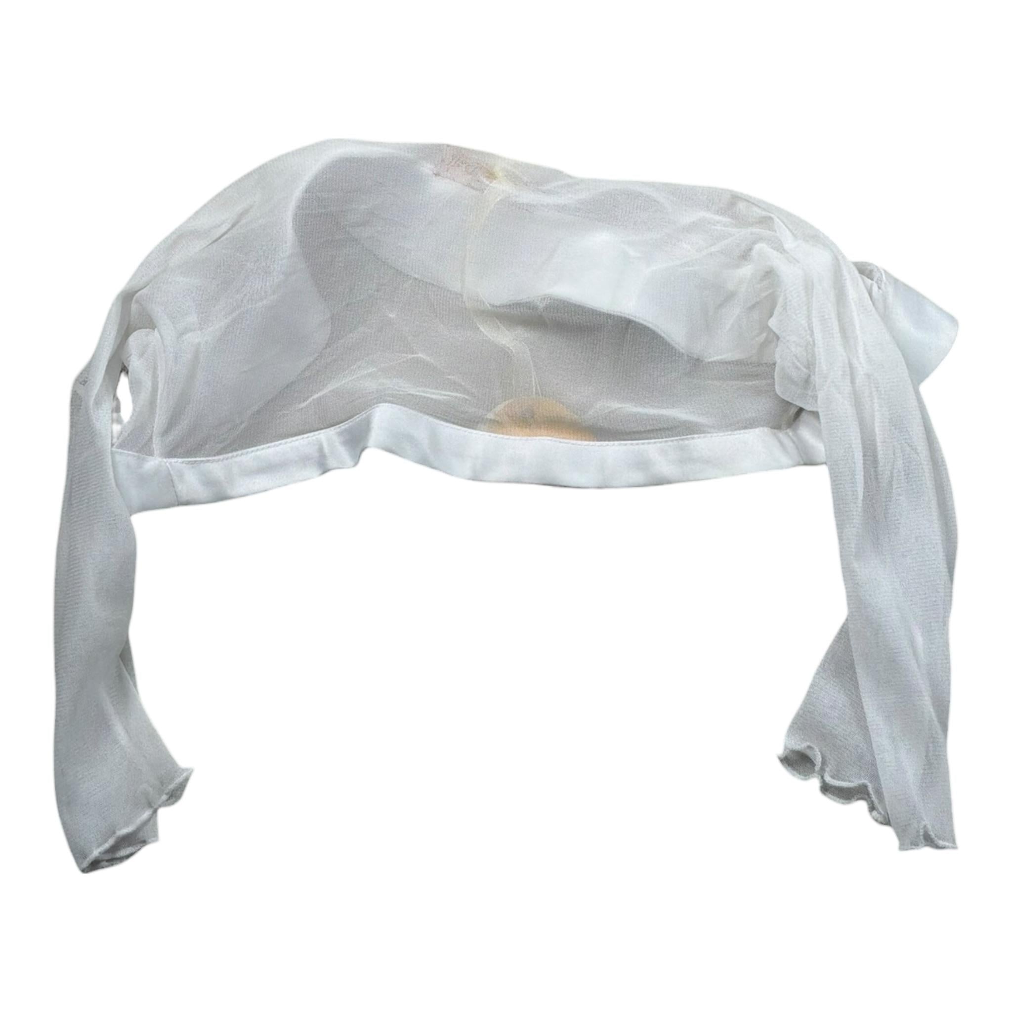 Piccola Doll Coprispalle Tinta Unita Velato per Bambina CS2071B BIANCO PICCOLA DOLL 