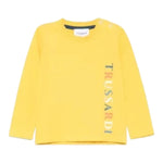 TRUSSARDI completo 2pz felpa-pantalone tinta unita Giallo per Bambino TIA24121CF GIALLO TRUSSARDI 
