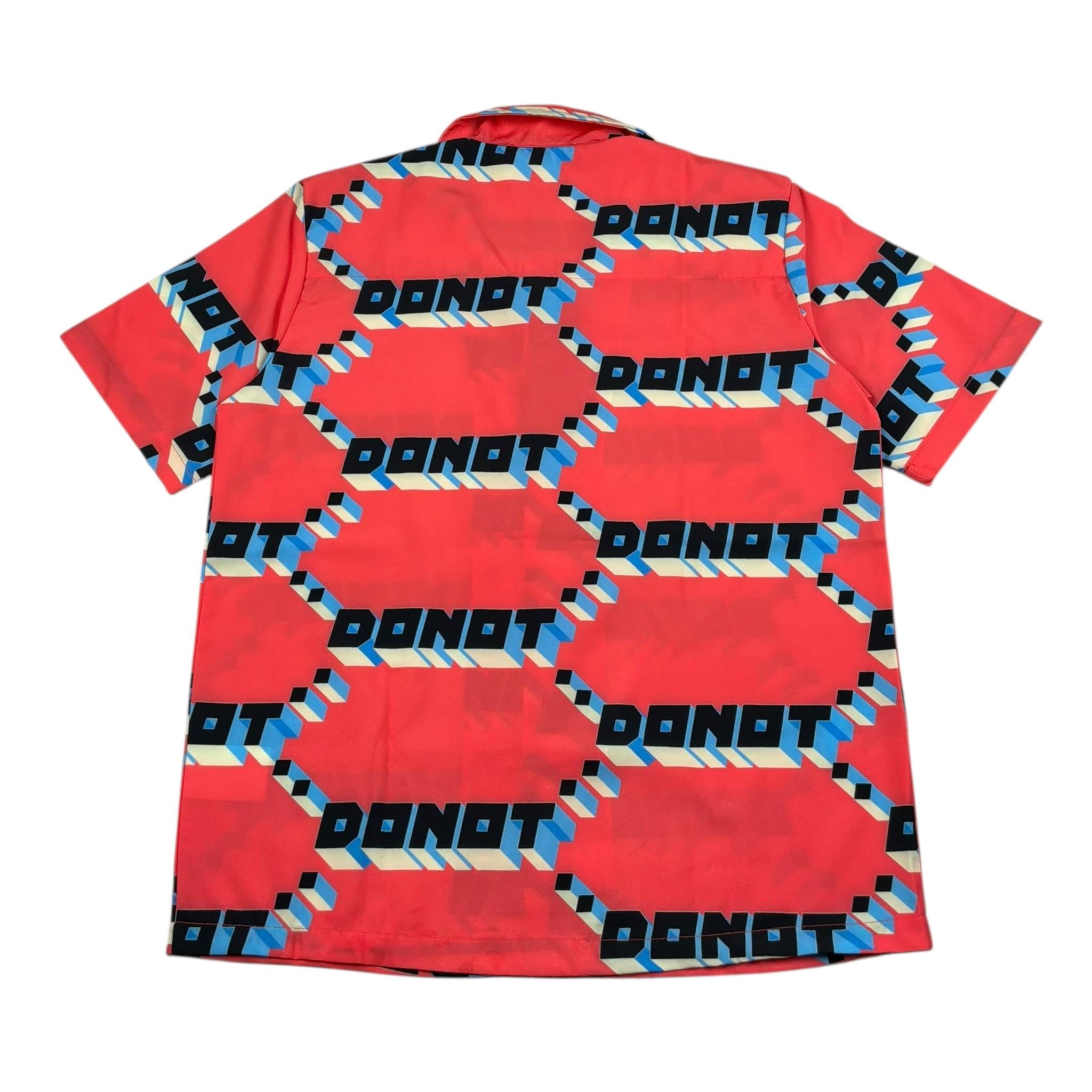 Do Not Conform Camicia Mezza Manica Tinta Unita con Stampe per Bambino DCA201 CORALLO DO NOT CONFORM 